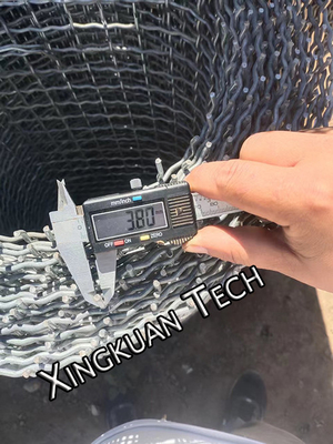 গরম ডুব galvanized crimped তারের জাল 30mm খোলামেলা ইট কারখানা জন্য